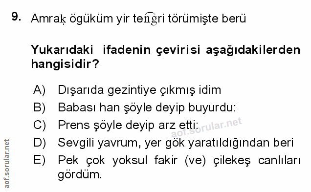 Soru 9