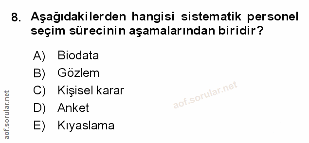 Soru 8