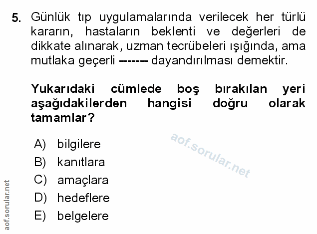 Soru 5