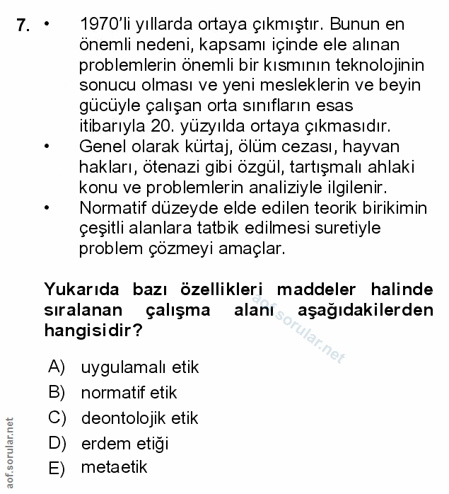 Soru 7