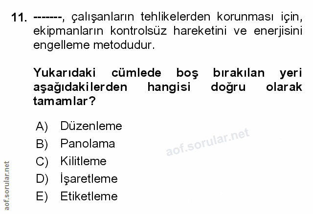 Soru 11