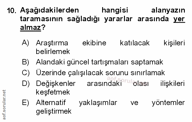 Soru 10