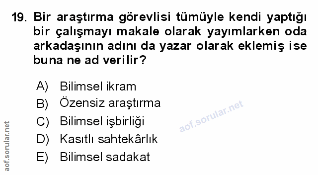 Soru 19
