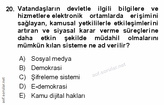 Soru 20