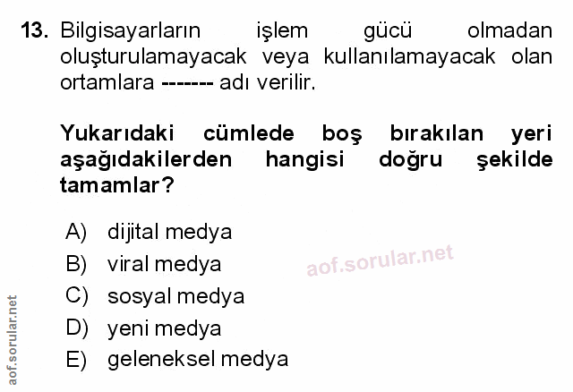 Soru 13