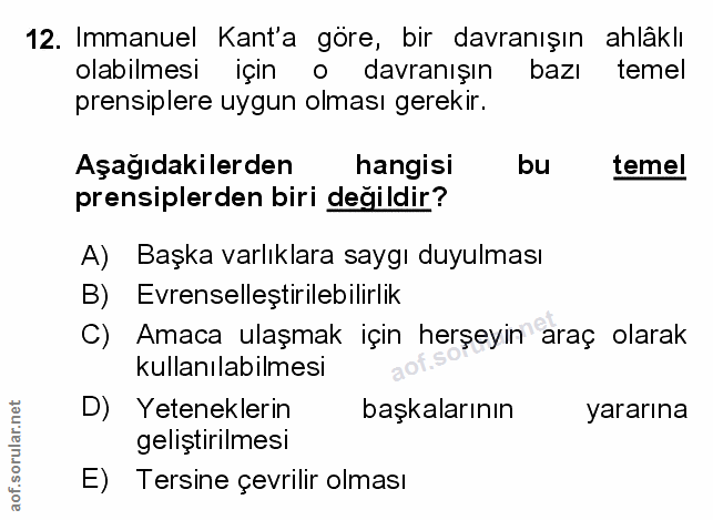 Soru 12