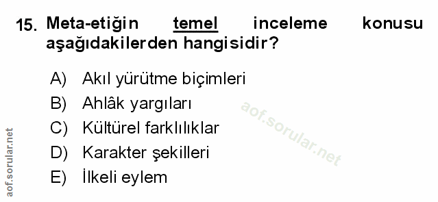 Soru 15