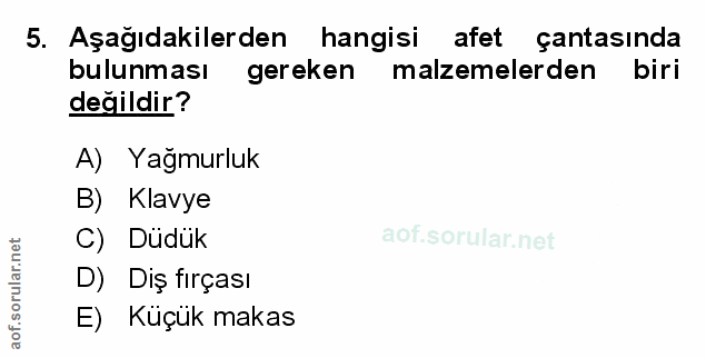 Soru 5