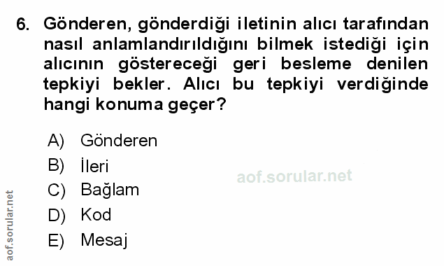 Soru 6