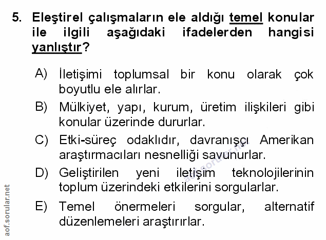 Soru 5