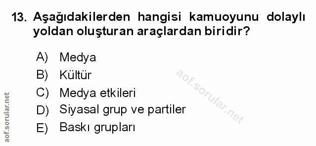 Soru 13