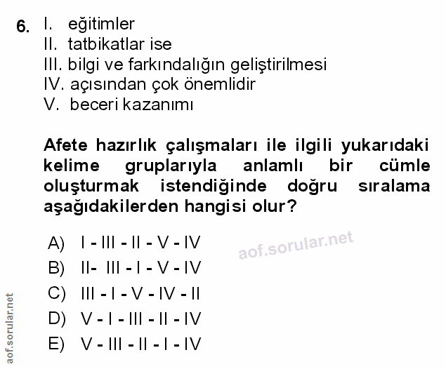 Soru 6