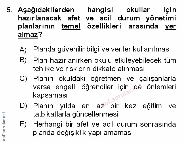 Soru 5