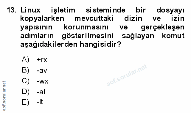 Soru 13