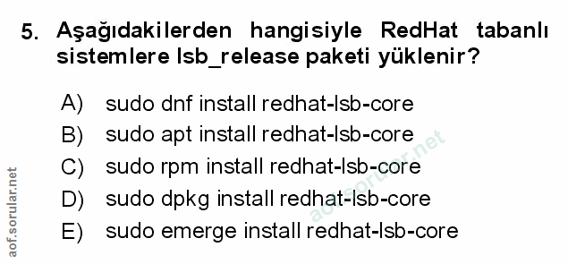 Soru 5