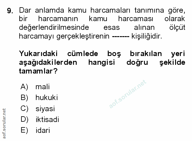 Soru 9