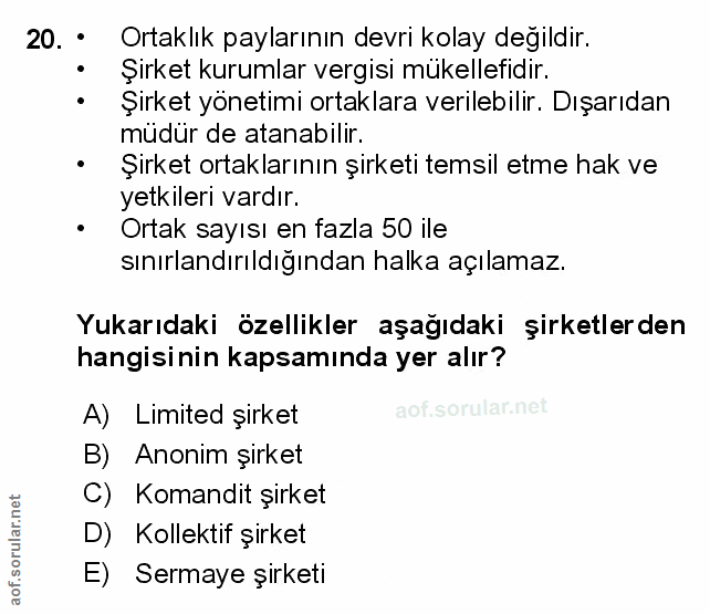 Soru 20