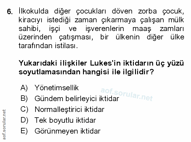 Soru 6