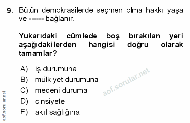 Soru 9