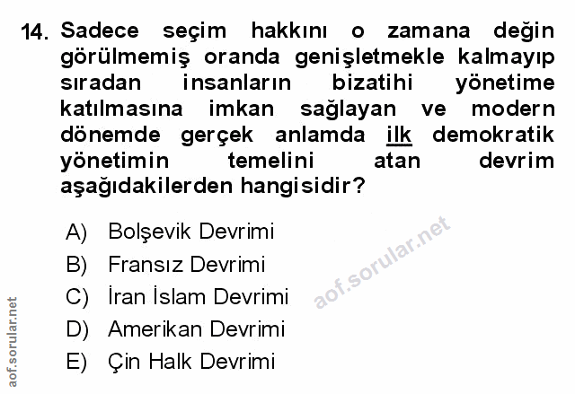 Soru 14