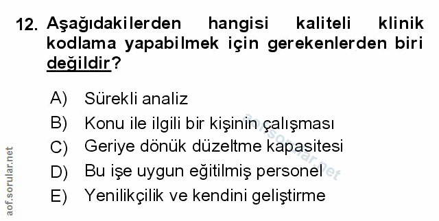 Soru 12