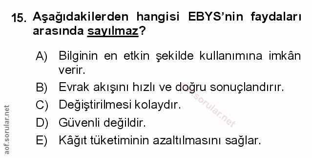 Soru 15