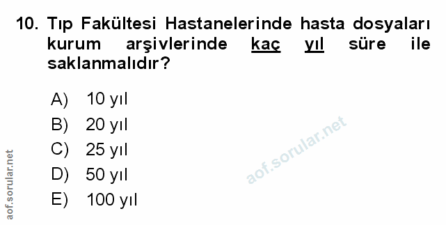 Soru 10