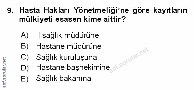 Soru 9
