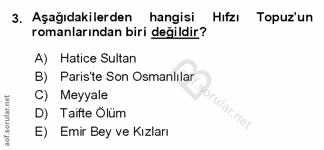 Soru 3