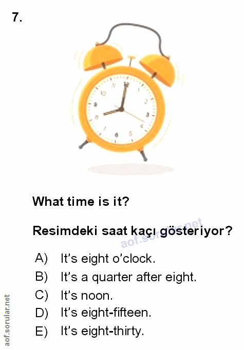 Soru 7