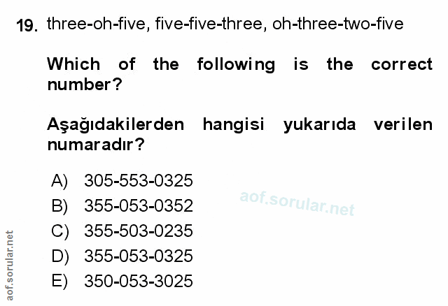 Soru 19
