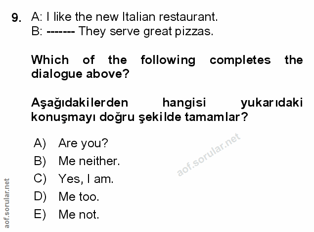 Soru 9
