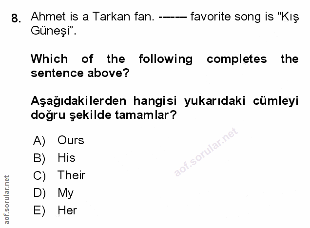Soru 8