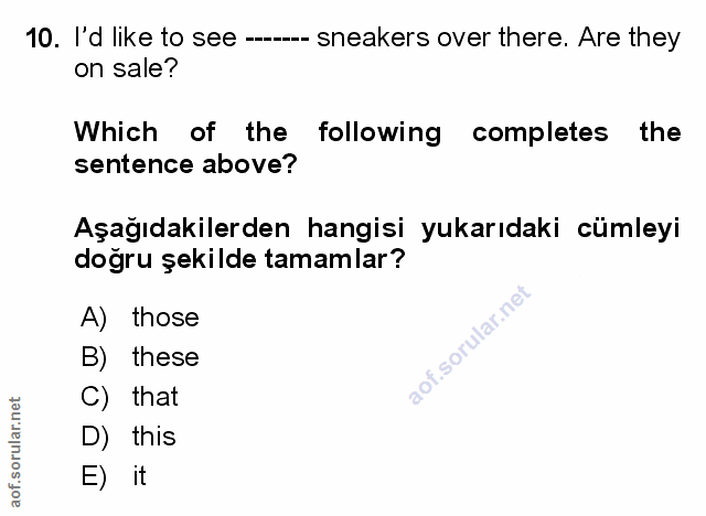 Soru 10