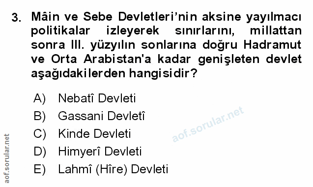 Soru 3