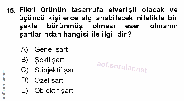 Soru 15