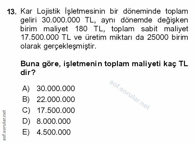 Soru 13