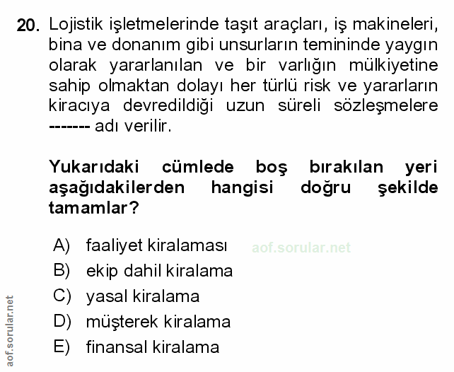 Soru 20