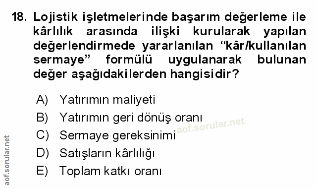 Soru 18