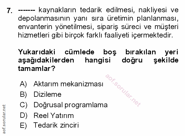 Soru 7
