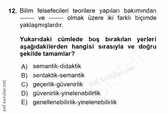 Soru 12