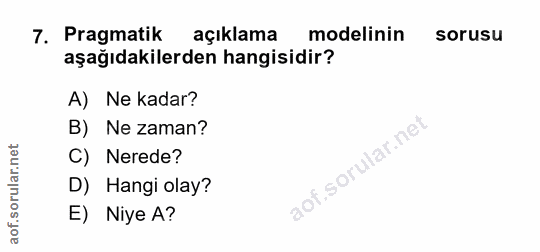 Soru 7