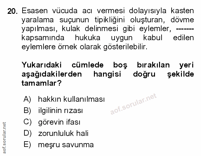 Soru 20