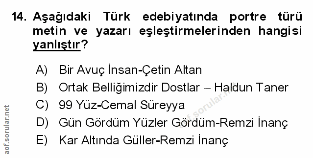 Soru 14
