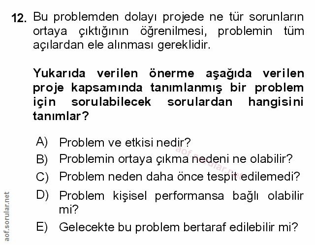 Soru 12