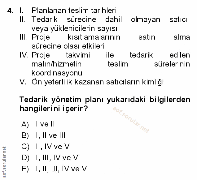 Soru 4