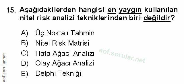 Soru 15