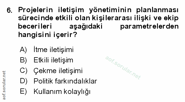 Soru 6
