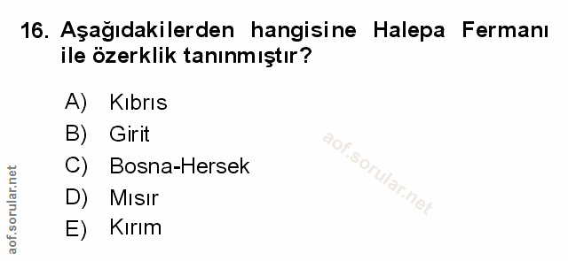 Soru 16