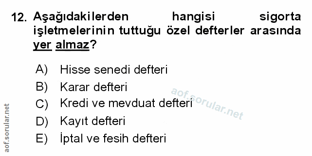 Soru 12